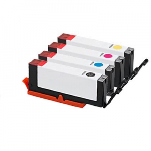 Canon CLI-581BK, CLI-581C, CLI-581M, CLI-581Y Druckerpatronen Sparset kompatibel XXL