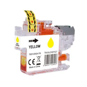 Druckerpatrone kompatibel zu Brother LC-421XLY yellow