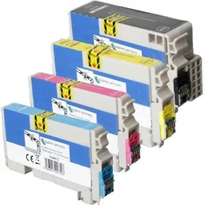 Druckerpatronen Sparset XL kompatibel zu Epson C13T09K14010, C13T09K24010, C13T09K34010, C13T09K44010 / 408L