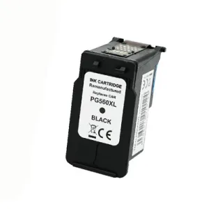 Druckkopfpatrone kompatibel zu Canon PG-560XL / 3712C001 black XXL