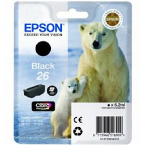 Epson C13T26014010 / T2601 Druckerpatrone Original black