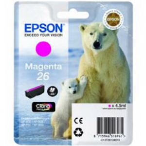 Epson C13T26134010 / T2613 Druckerpatrone Original magenta