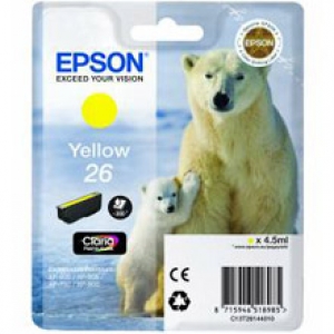 Epson C13T26144010 / T2614 Druckerpatrone Original yellow