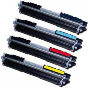 HP CF350A, CF351A, CF352A, CF353A, 130A Toner Spar-Set kompatibe