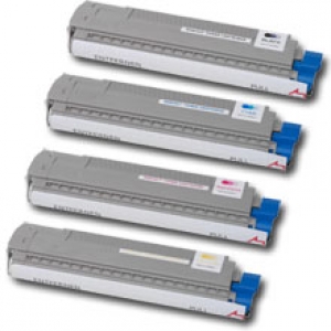 OKI 44059212 / 44059211 / 44059210 / 44059209 Toner-Set kompatib