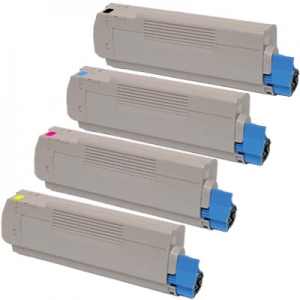 OKI 44315320, 44315319, 44315318, 44315317 Toner Sparset kompatibel