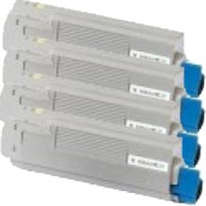 OKI 44844616, 44844615, 44844614, 44844613 Toner Spar-Set kompat