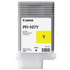 Original Canon 6708B001 / PFI-107Y Tintenpatrone yellow