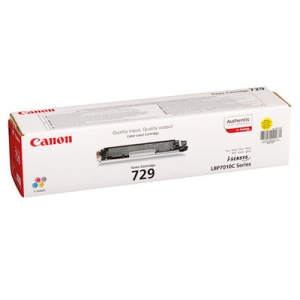 Original Canon 729Y / 4367B002 Toner yellow