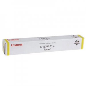 Original Canon C-EXV51LY Toner 0487C002 yellow