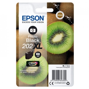 Original Epson 202XL Druckerpatrone C13T02H14010 black foto