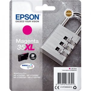 Original Epson 35XL / T3593 Druckerpatrone C13T35934010 magenta