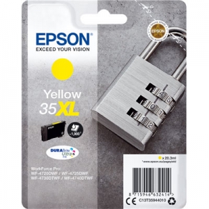 Original Epson 35XL / T3594 Druckerpatrone C13T35944010 yellow