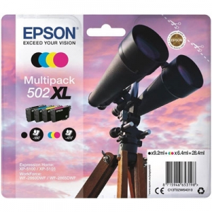 Original Epson C13T02W64010 / 502XL Druckerpatronen Sparset