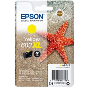 Original Epson C13T03A44010 Druckerpatrone 603XL yellow