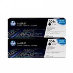 Original HP CC530AD / 304A Toner black Doppelpack