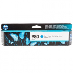 Original HP D8J07A / 980 Druckerpatrone cyan