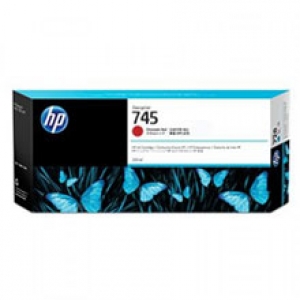 Original HP F9K06A / 745 Druckerpatrone red chormatic XL