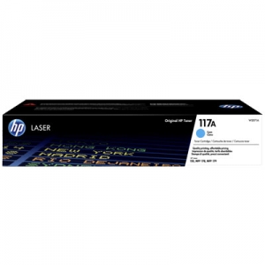 Original HP W2071A Toner 117A cyan