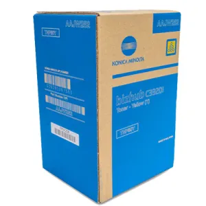 Original Konica Minolta TNP-80Y / AAJW252 Toner yellow