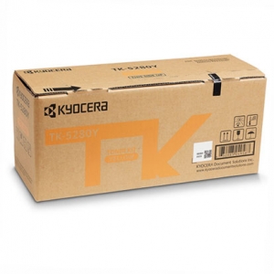 Original Kyocera TK-5280Y Toner 1T02TWANL0 yellow