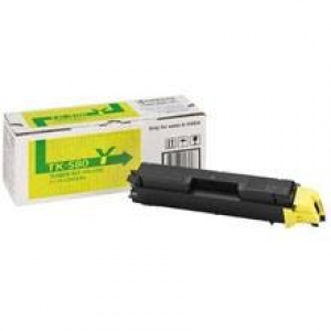 Original Kyocera TK-580Y / 1T02KTANL0 Toner yellow