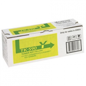 Original Kyocera TK-590Y / 1T02KVANL0 Toner yellow