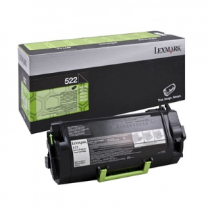 Original Lexmark 52D2000 / 522 Toner black return