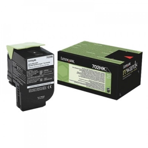 Original Lexmark 70C2HK0 / 702HK Toner black XL