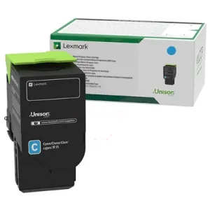 Original Lexmark 78C20C0 Toner cyan return