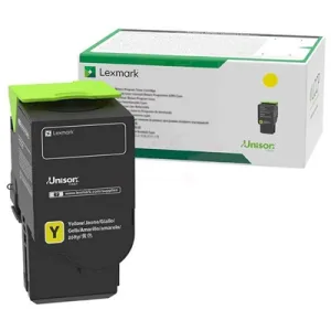 Original Lexmark 78C20Y0 Toner yellow return
