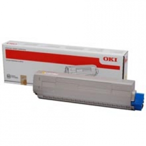 Original OKI 44844505 Toner yellow