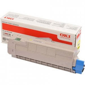 Original OKI 46507505 Toner yellow