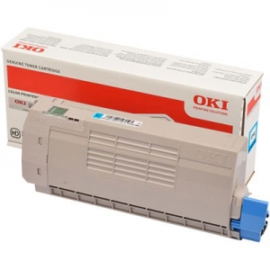 Original OKI 46507615 Toner cyan