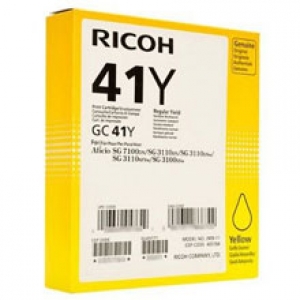 Original Ricoh 405764 / GC-41Y Gelkartusche yellow XL