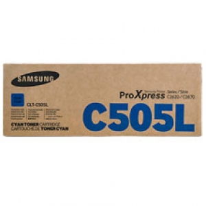 Original Samsung CLT-C505L Toner cyan