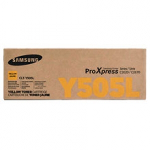 Original Samsung CLT-Y505L Toner yellow