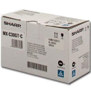 Original Sharp MXC-30GTC Toner cyan