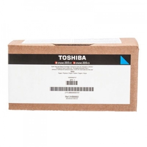 Original Toshiba T-305PC-R / 6B000000747 Toner cyan return