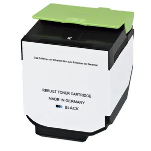 Toner kompatibel zu Lexmark 78C2XK0 black XL
