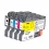 Druckerpatronen Sparset kompatibel zu Brother LC-424Val