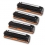 Toner Spar-Set kompatibel zu HP CE320A, CE321A, CE322A, CE323A, 128A