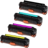 Toner HP CE410X, CE411A, CE412A, CE413A Spar-Set kompatibel