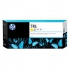 Original HP F9K02A / 745 Druckerpatrone yellow XL