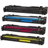 Toner Sparset kompatibel zu HP W2000A, W2001A, W2002A, W2003A