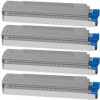 Toner Sparset kompatibel zu OKI ES 8460