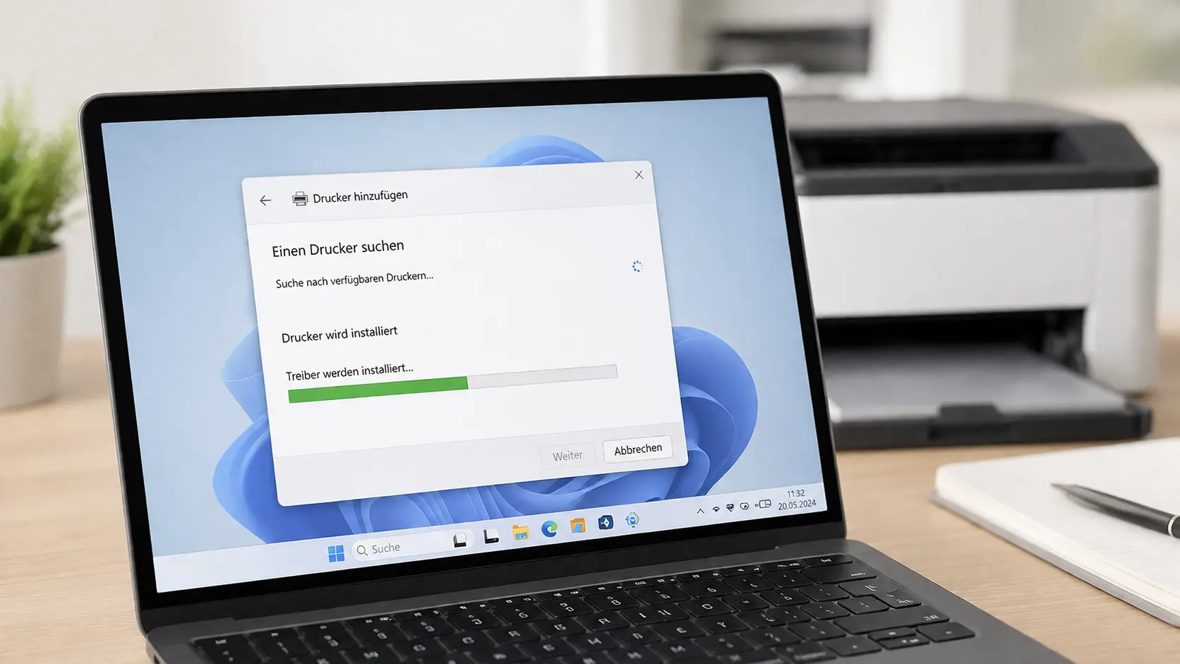 Drucker unter Windows installieren – automatische Erkennung und manuelles Hinzufügen